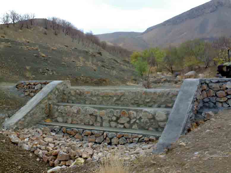  پروژه آبخیز داری روستای گونبان بخش دینور افتتاح شد