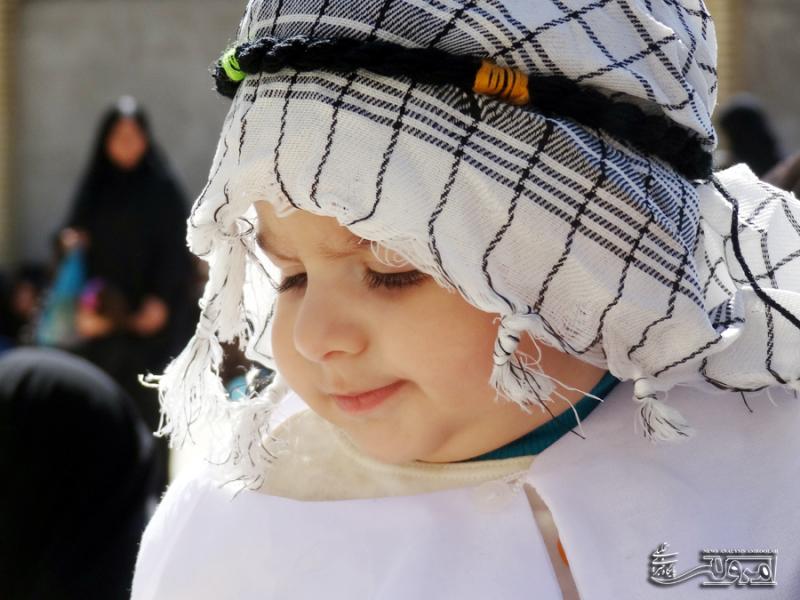 	همایش شیرخوارگان حسینی در صحنه برگزار شد + گزارش تصویری 