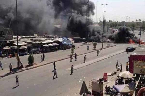 انفجار تروریستی مرکز بغداد را به لرزه درآورد