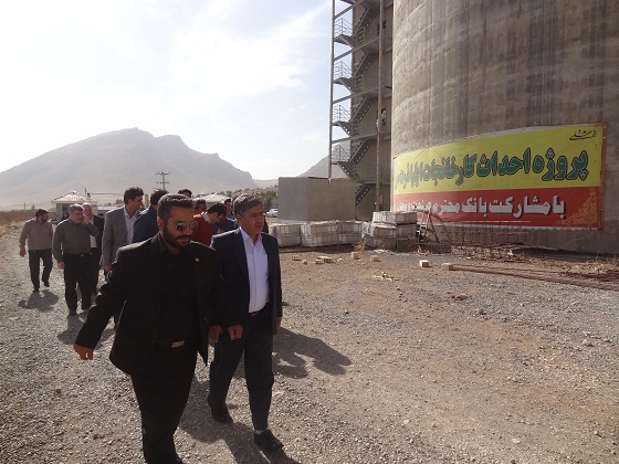 مدیرکل اداره کار استان کرمانشاه از کارخانه ایلیا ذرت شهرستان صحنه بازدید کرد