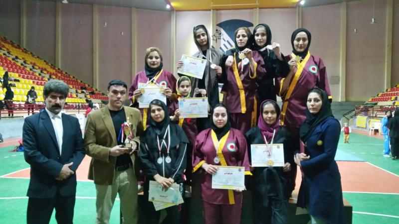بانوان رزمی کار صحنه ای در مسابقات کشوری سبک توکی ما 13 مدال رنگارنگ کسب کردند + تصویر