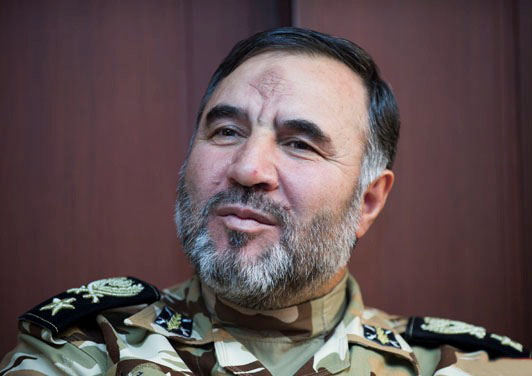  امیر دلاور صحنه ای فرمانده کل نیروی زمینی ارتش شد 