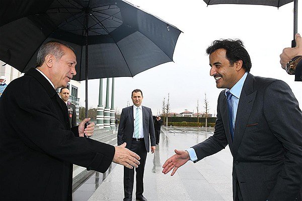 امیر قطر با «اردوغان» درباره تحولات منطقه رایزنی کرد