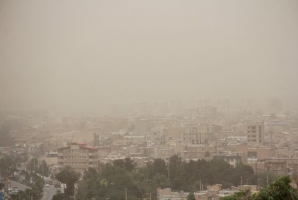 	گرد و غبار شعاع دید افقی سرپل ذهاب را به 3 هزار متر کاهش داد/ افزایش دمای شبانه تا روز یکشنبه 