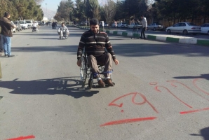 	مسابقات ویلچررانی بین معلولین کرمانشاهی برگزار شد 