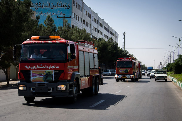 حریق در خوابگاه دانشجویی/ نجات ۱۵ تن از دل آتش