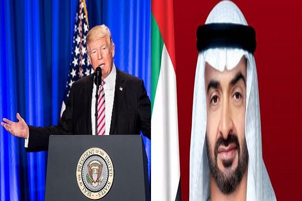 ترامپ با ولیعهد ابوظبی گفتگو کرد