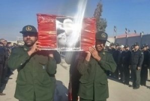 پیکر شهید "خیراله احمدی" از مدافعان حرم وارد مرز مهران شد + تصاویر 