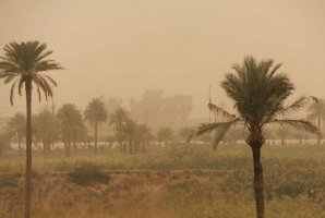  گرد و غبار دید افقی را در قصرشیرین کاهش داد 