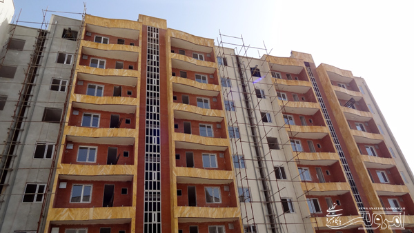 عملیات اجرایی ساخت مدرسه در سایت مسکن مهر شهرستان صحنه در حال انجام است