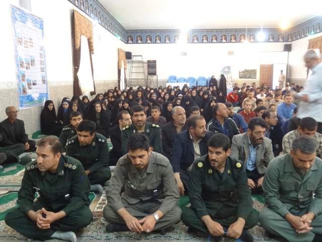  مراسم جشن روز پاسدار در شهرستان صحنه برگزار شد