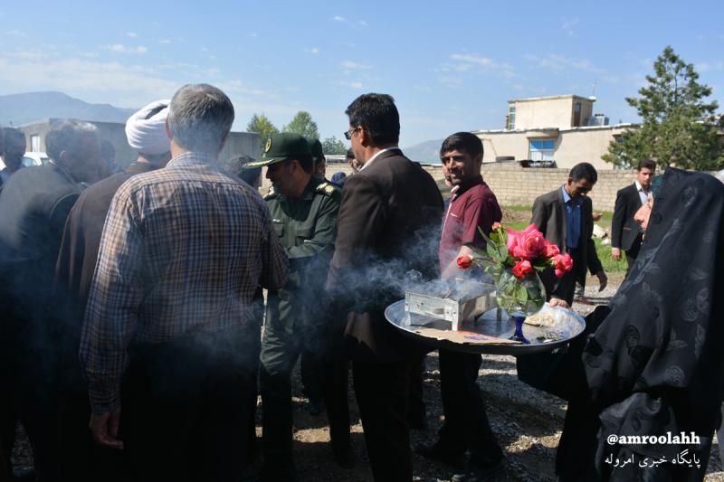 مراسم افتتاحیه مسجد روستای سرخه مهری بخش چمچمال صحنه برگزار شد