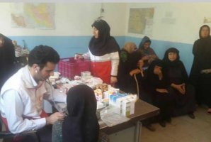 	توزیع داروی رایگان در مناطق محروم گیلانغرب/ویزیت ۷۸ نفر 