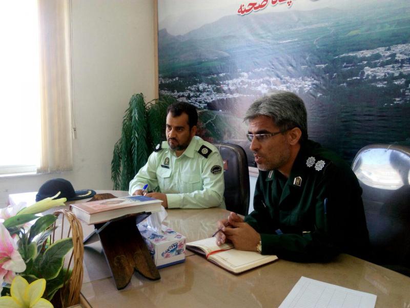 جلسه هماهنگی مسابقات هشت جانبه کشتی شهرستان صحنه برگزار شد +تصویر