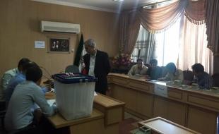 مرحله سوم بازشماری ۱۰ درصد دیگر ازصندوق‌های رای درکرمانشاه آغازشد 