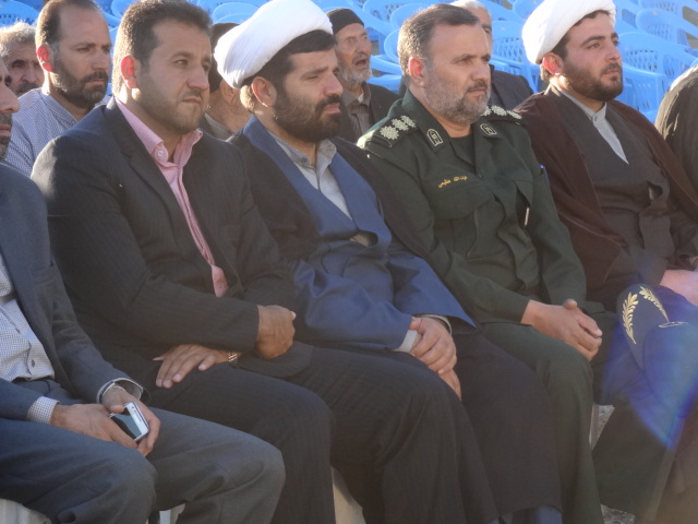 مراسم یادواره شهدای آبرو محله در روستای سردار آباد برگزار شد
