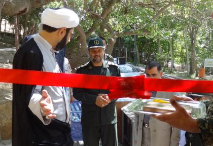 پایگاه فرهنگی شهید ابراهیم هادی در منطقه تفریحی دربند صحنه افتتاح شد 