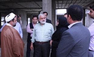 تلاش برای تزریق اعتبار و تکمیل پروژه راکد کتابخانه مرکزی کرمانشاه 