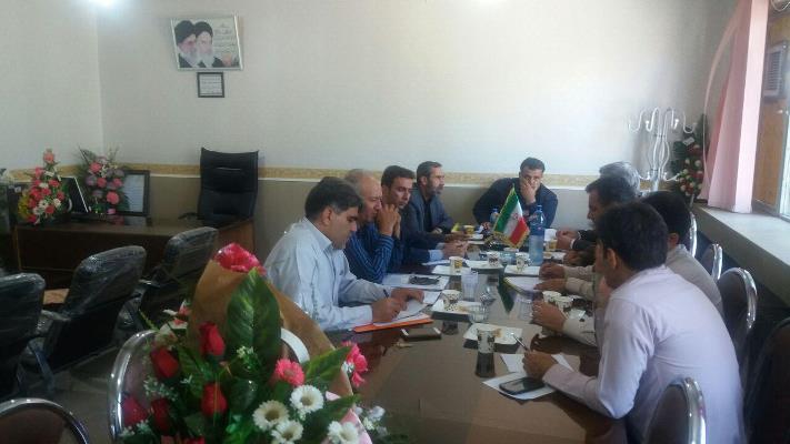 دومین جلسه ی ستاد پروژه ی مهر اداره آموزش و پرورش شهرستان صحنه برگزار شد
