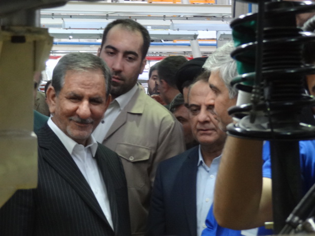 کارخانه ایران خودرو کرمانشاه در صحنه افتتاح شد