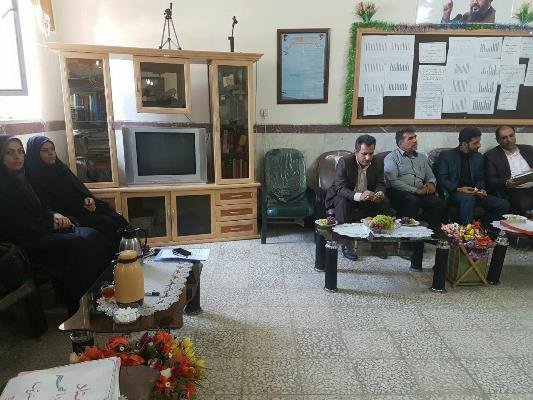 بازدید بازرسان پروژه مهر از مدارس شهرستان صحنه