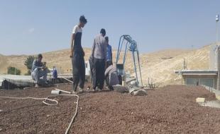 کمک به ساخت خانه مستضعفین در مناطق محروم اسلام آبادغرب + تصاویر 