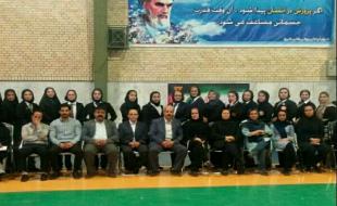 کرمانشاه نائب قهرمان رقابت‌های شیتوریو شوکوکای بانوان کشور شد 