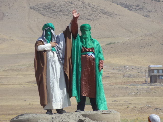مراسم بازخوانی واقعه غدیر خم در شهرستان صحنه برگزار شد