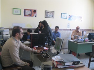 سازماندهی و ساماندهی نیروهای آموزشی مقطع ابتدایی گروه خواهران منطقه دینور 