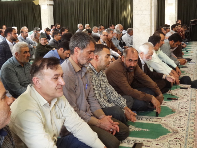 نماز عبادی سیاسی جمعه این هفته شهرستان صحنه برگزار شد