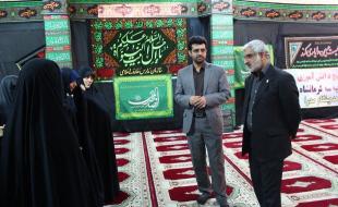 بازدید از طرح‌ دانش‌آموزی «عملیات ملی محرم» در استان کرمانشاه 
