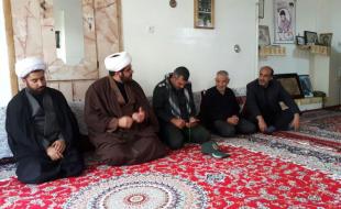 دیدار با خانواده های معظم شهدا در شهرستان سنقروکلیایی