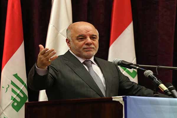العبادی: رهبران اقلیم کردستان سر عقل بیایند/ارتش در کرکوک می‌ماند
