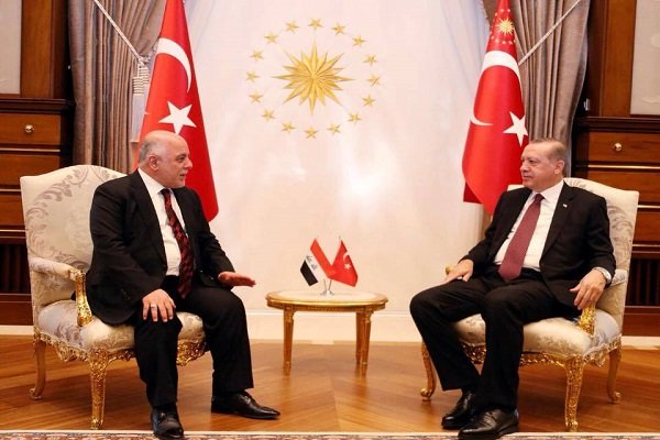 «حیدر العبادی» با «رجب طیب اردوغان» دیدار کرد