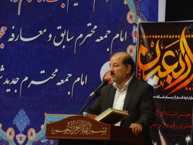  همدلی و اتحاد موجود در شهرستان صحنه نتیجه تلاش امام جمعه آن است