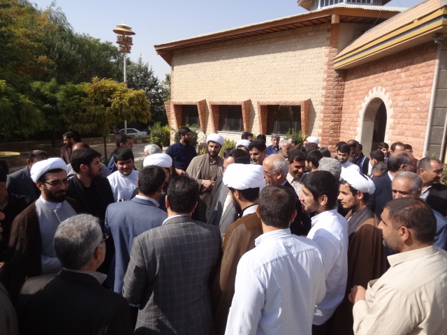مراسم تودیع و معارفه امام جمعه شهرستان صحنه برگزار شد