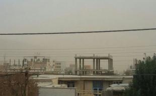 دید افقی در نواحی مرزی استان کرمانشاه به شدت کاهش یافت 
