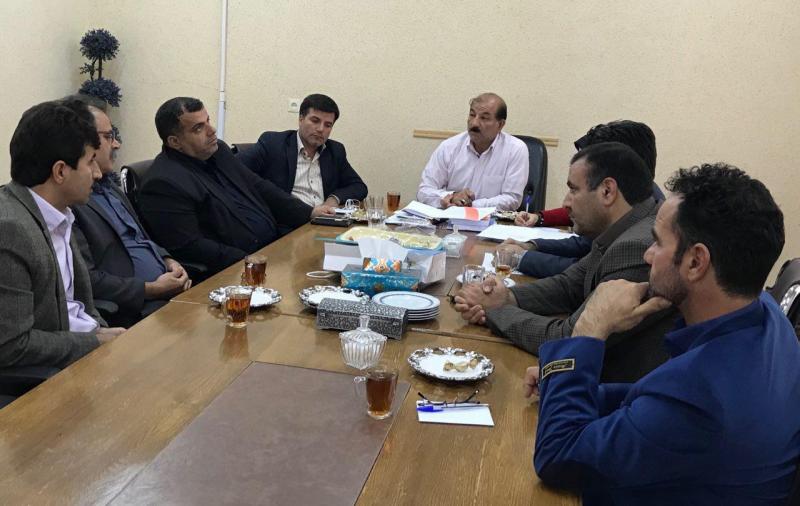 جمعی از هنرمندان شهرستان صحنه با نورالدین فرزادی پور دیدار کردند + عکس