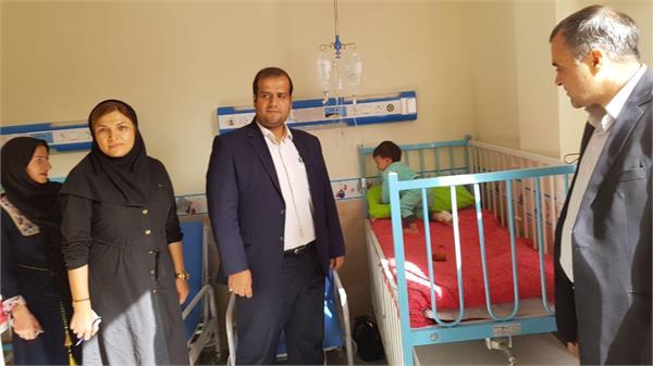  بخش اطفال بیمارستان دکتر معاون شهر صحنه افتتاح شد