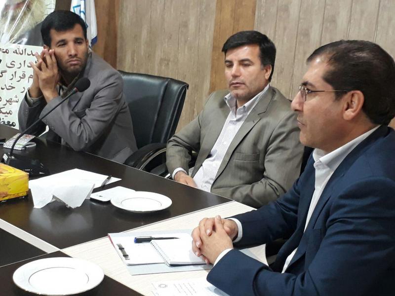 جلسه ی ساماندهی مشاغل مزاحم در صحنه برگزار شد + عکس