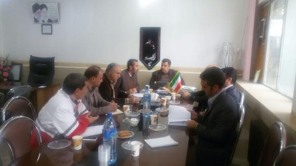 نشست هماهنگی جهت مانور زلزله در مدارس صحنه برگزار شد