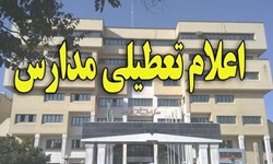 تمامی مدارس استان تهران به غیر از دماوند، فیروزکوه، پردیس و بومهن فردا تعطیل است