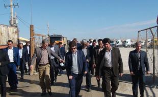 رئیس اداره امور مرزهای رسمی وزارت کشور به استان کرمانشاه سفر کرد 