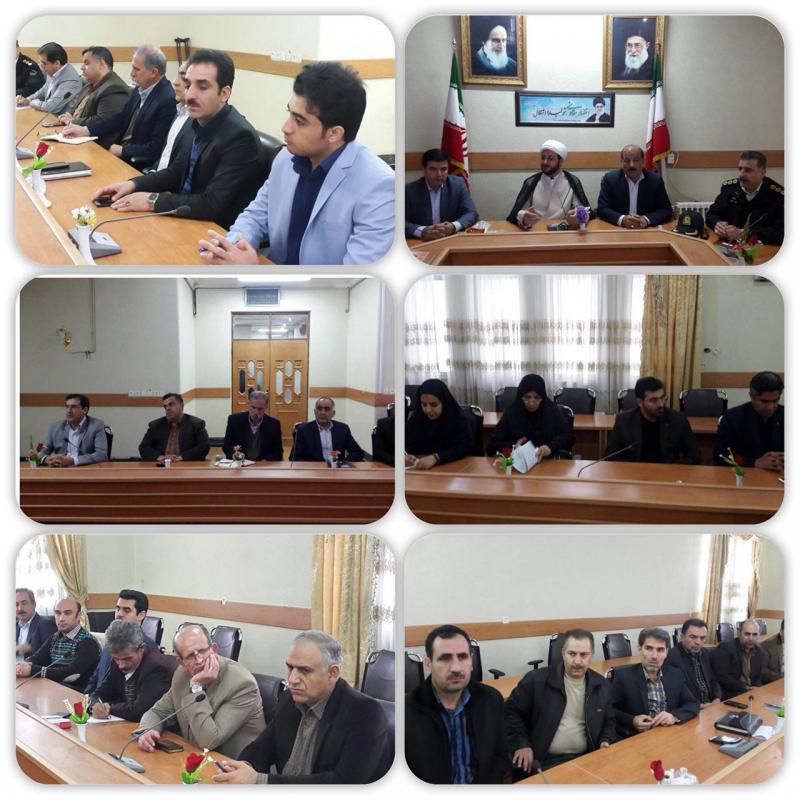  جلسه اخلاق مدیران شهرستان صحنه  برگزار شد