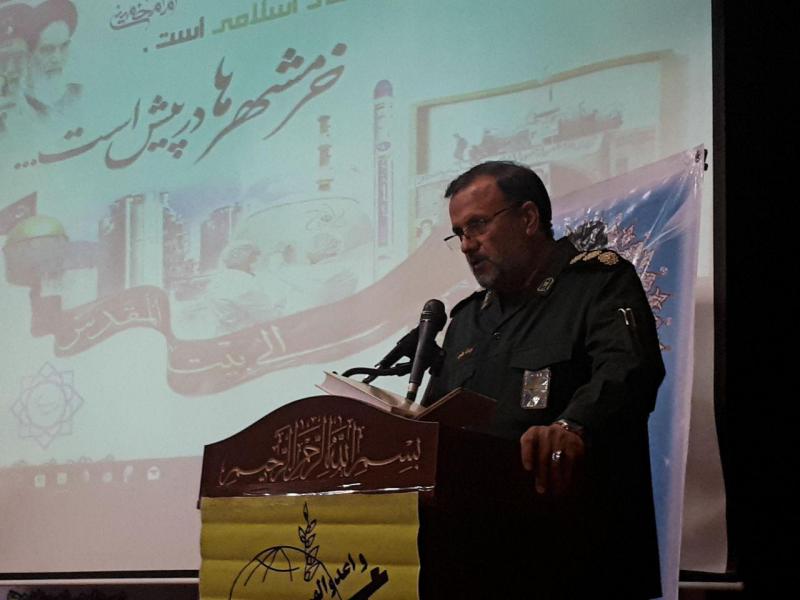 خرمشهر نماد استقامت و اقتدار ملت ایران در جنگ تحمیلی است 