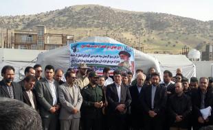 برگزاری میز خدمت در مناطق محروم شهرستان ثلاث باباجانی 