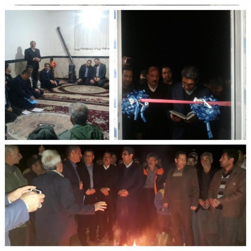27 واحد زلزله زده روستای سیاخانی بخش دینور افتتاح شد + عکس
