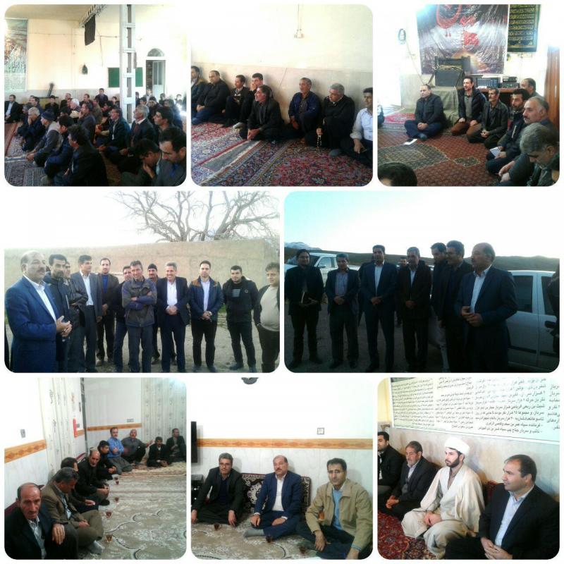 مسئولین صحنه از روستای این شهرستان بازدید کردند