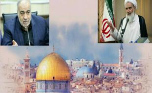 پیام مشترک آیت الله علما و استاندار کرمانشاه به مناسبت روز قدس 