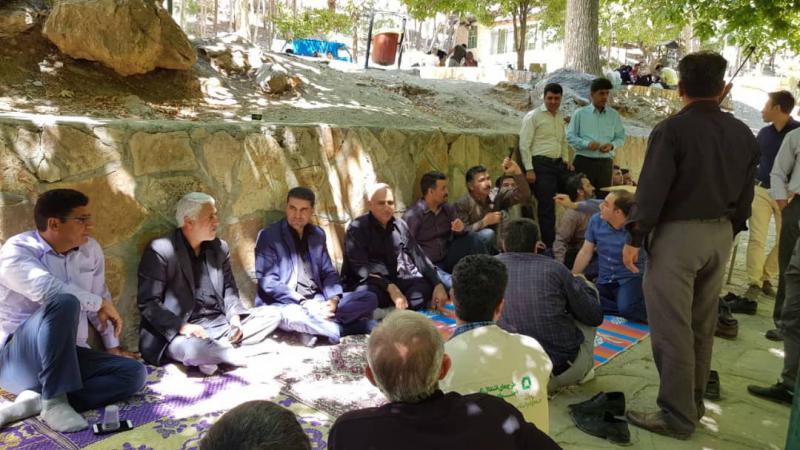 مراسم گرامیداشت روز بهورز در شهرستان صحنه برگزار شد + تصویر